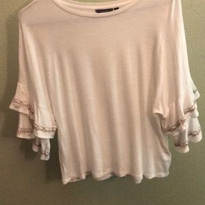 cute cream size m top!!!